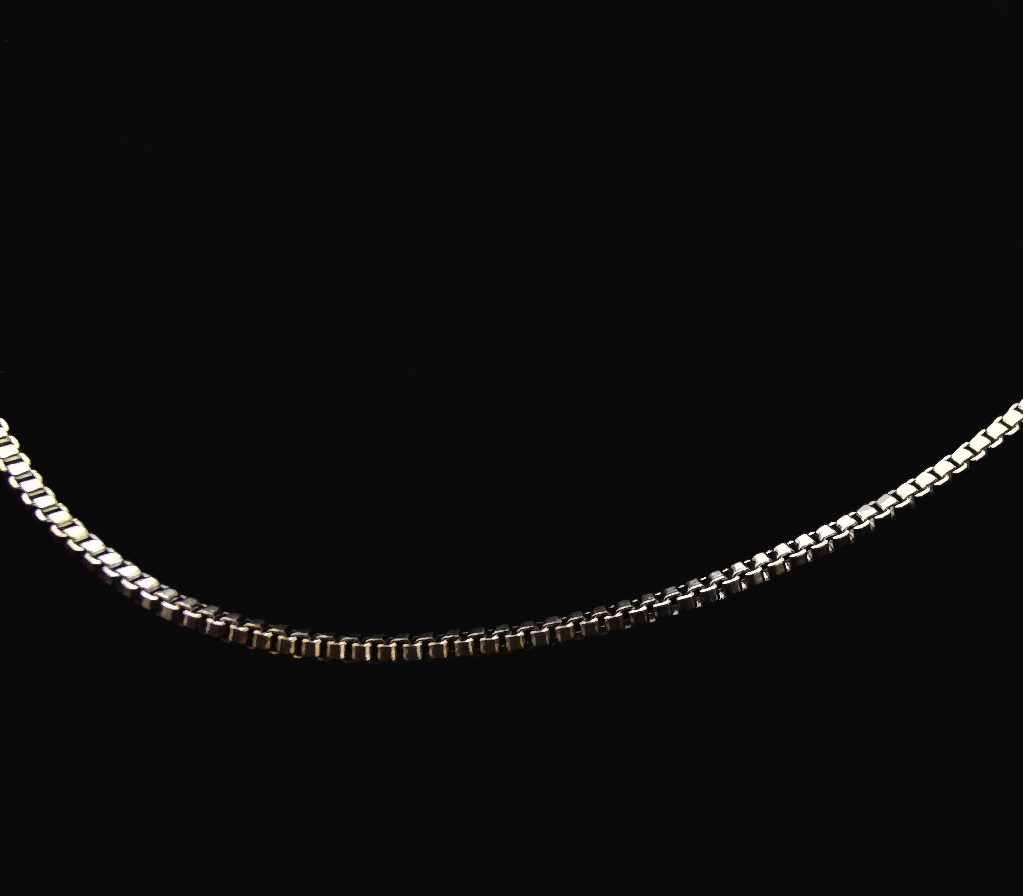 [韓国人気ジュエリー] BIJOU Box Chain Necklace Box Chain Necklace for Ladies | Stainless Steel Jewellery